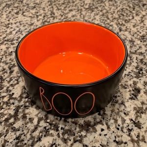 Rae Dunn Halloween dog bowl